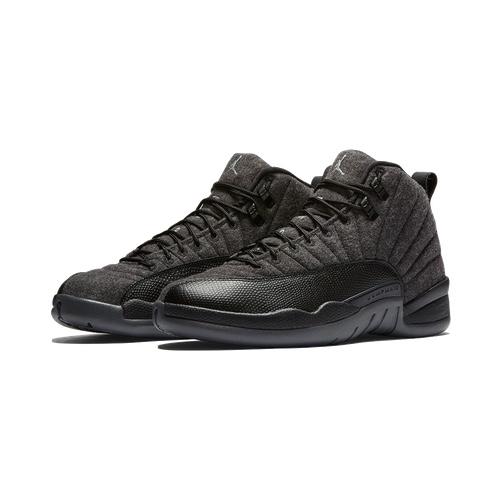 Nike Air Jordan 12 Retro Wool &#8211; Dark Grey / Black &#8211; AVAILABLE NOW