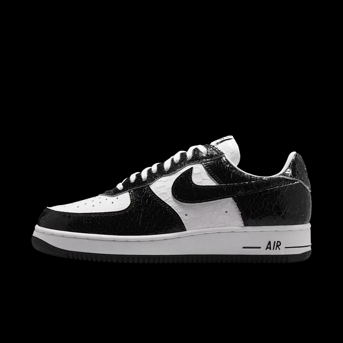 Nike Air Force 1 Low Cracked Leather 'Black & White' JA0248-300