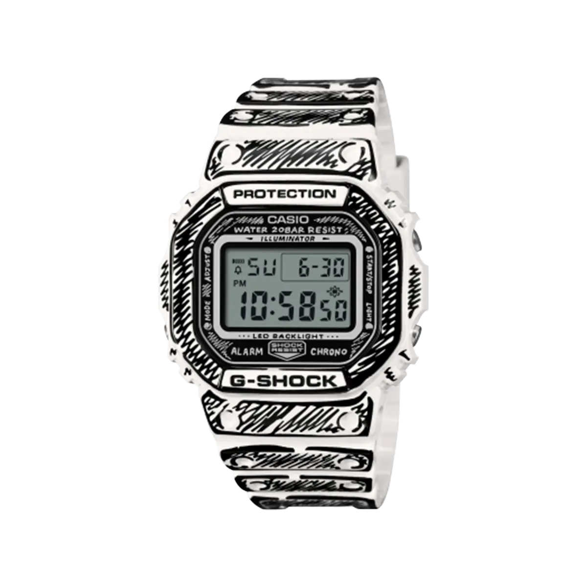 Joshua Vides x Casio G-SHOCK DW-5600 'White'