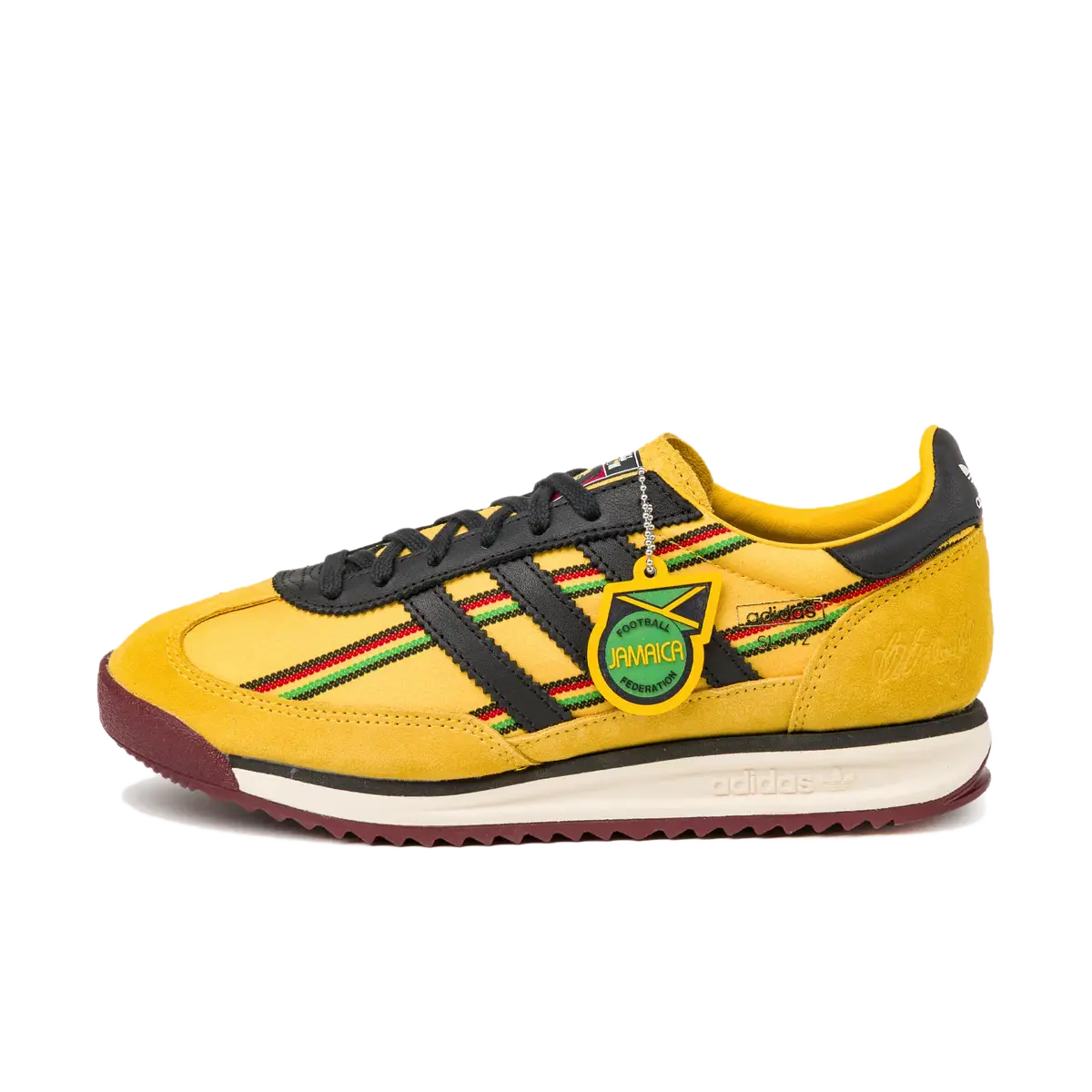 Bob Marley x Jamaica Football Federation x adidas SL72 RS 'Away'