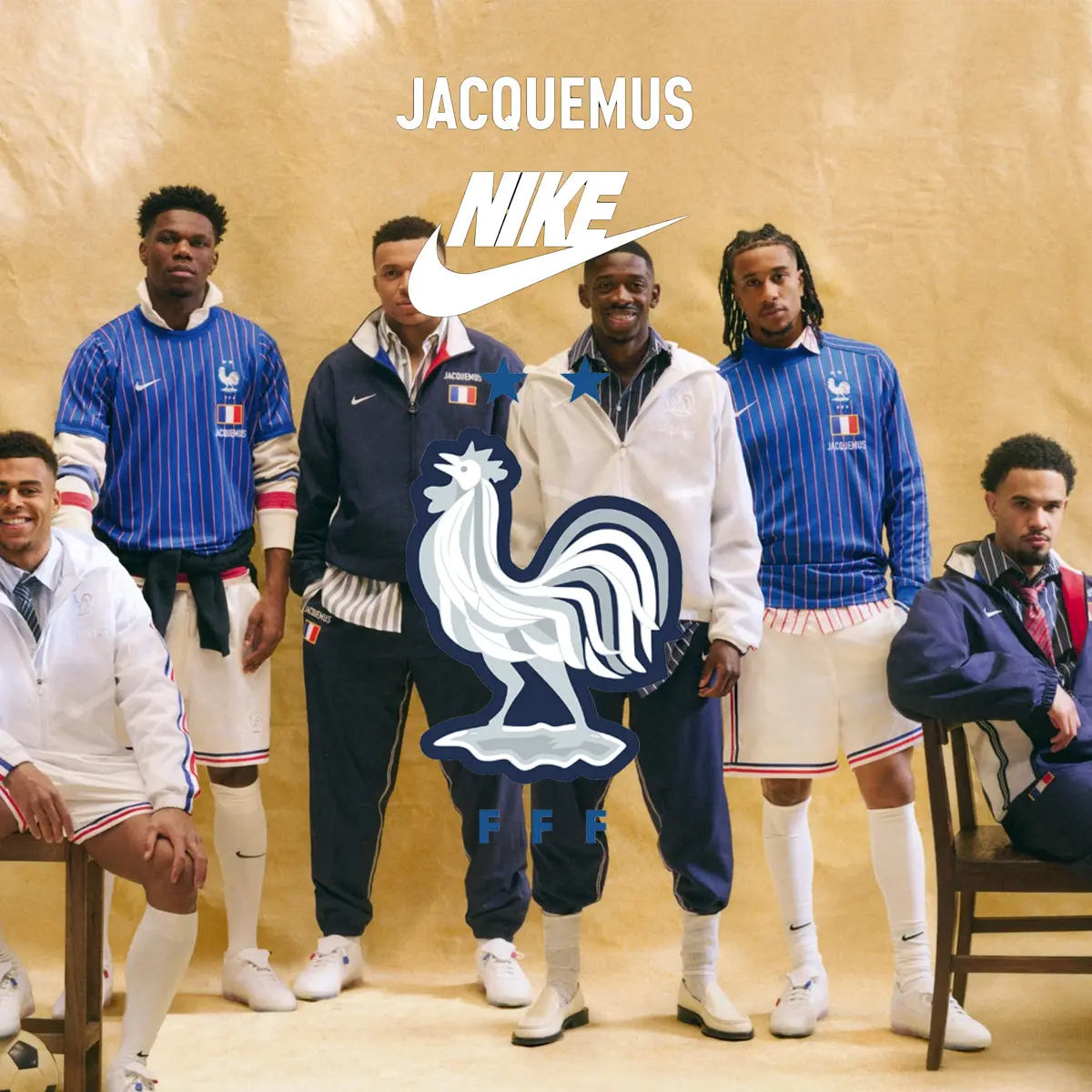 Jacquemus x Nike X2 Capsule Collection 'France'