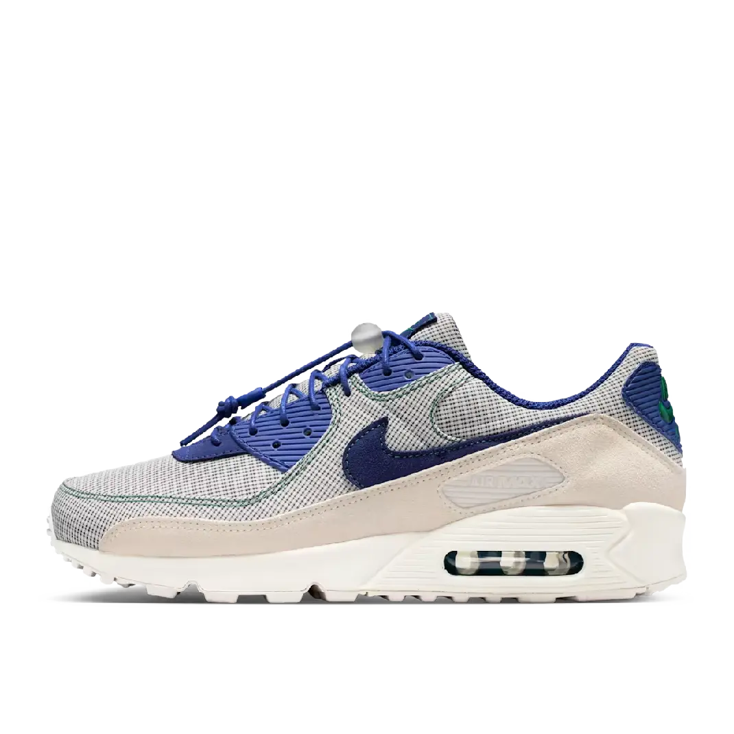 Nike Air Max 90 'Coconut Milk and Deep Royal Blue'