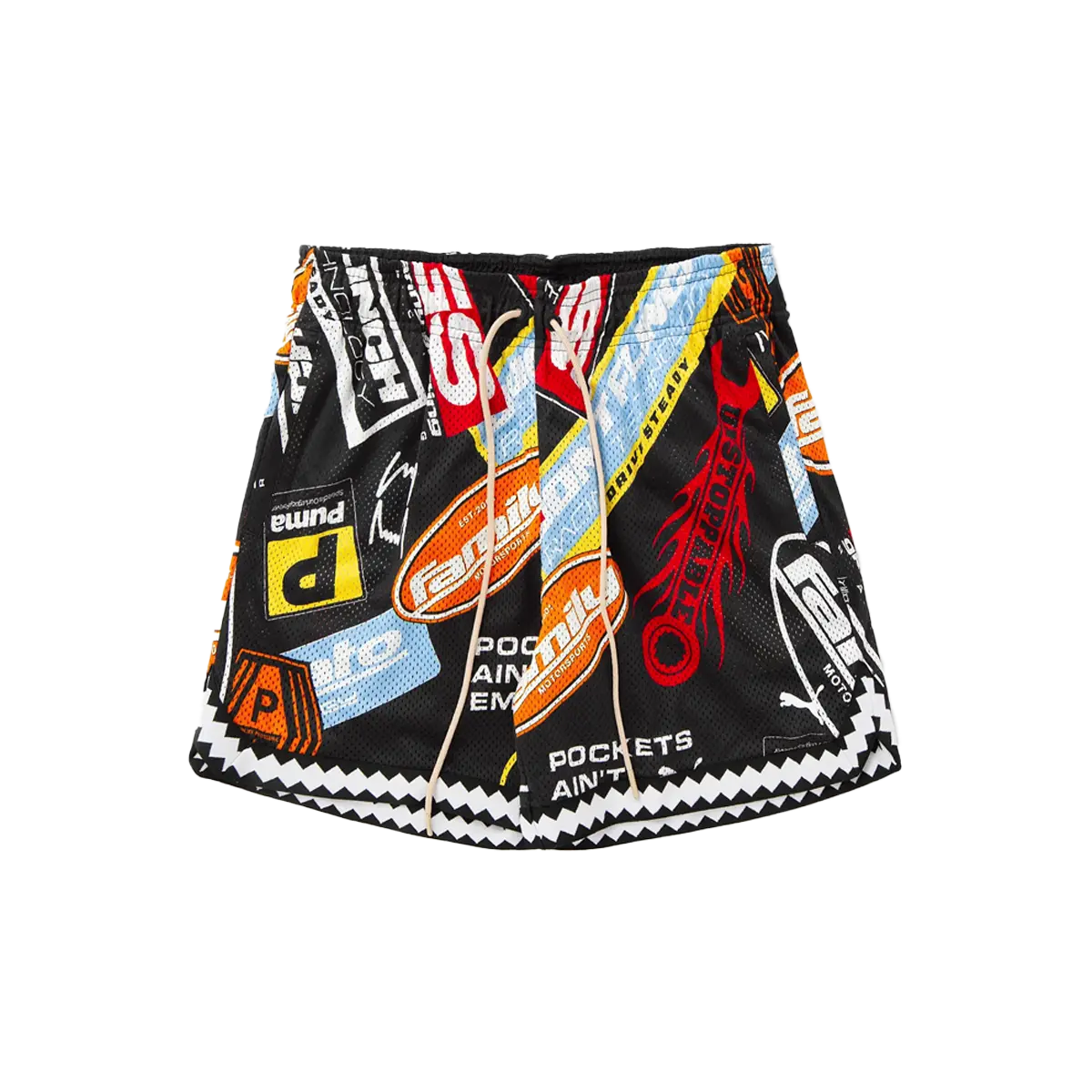 Fast & Furious x PUMA Reversible Mesh Short 6" 'Multicolor'