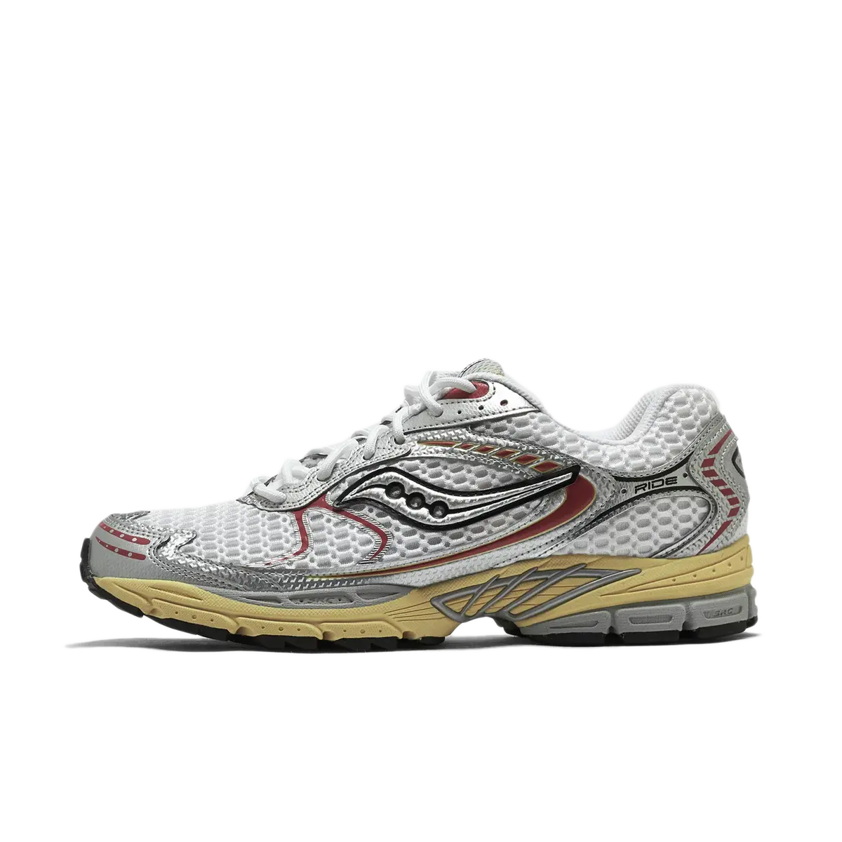 Saucony Pro Grid Ride 1 'White & Buttercup'
