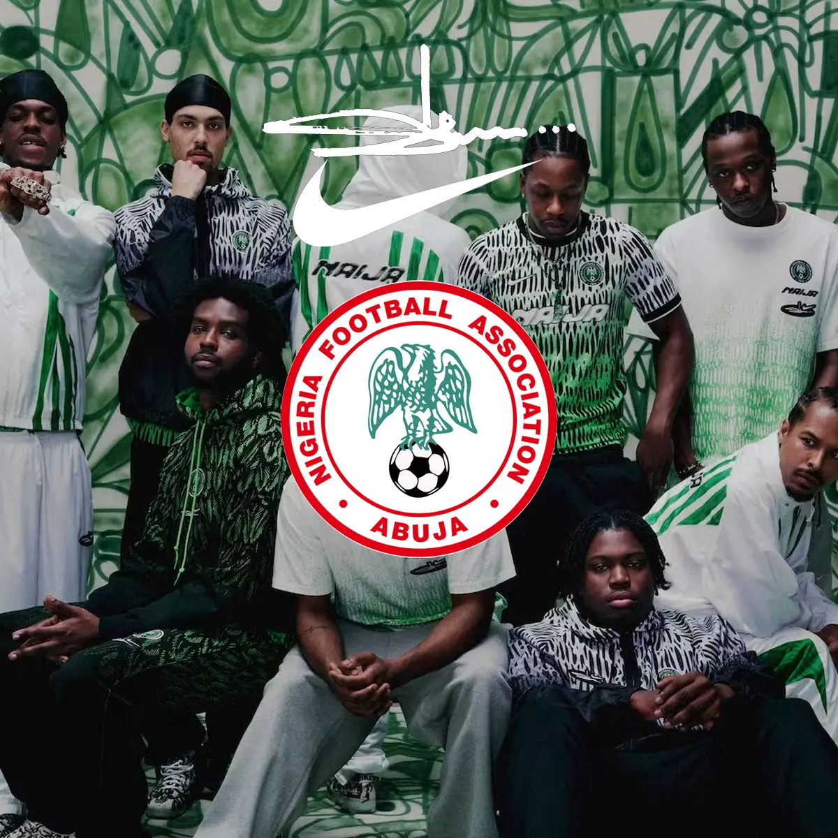 Slawn x Nike X2 Capsule Collection 'Nigeria'