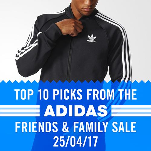 Our Top 10 clothing picks from today&#8217;s ADIDAS FRIENDS &#038; FAMILY SALE