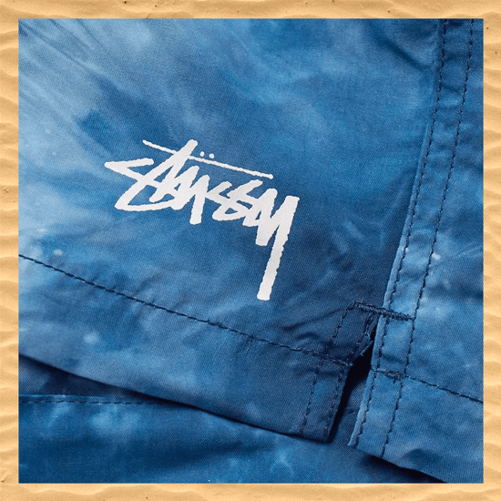 STAY COOL IN THESE STUSSY TIE DYE SWIM SHORTS