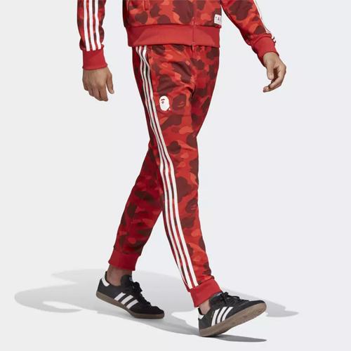 A RANGE OF BAPE X ADIDAS ORIGINALS TRACK PANTS ARE NOW AVAILABLE