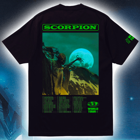 CHECK OUT THIS EXCLUSIVE DRAKE SCORPION MERCH