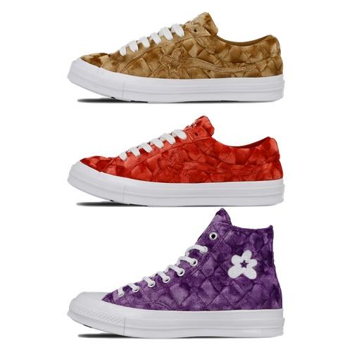 Converse x Golf Le Fleur &#8211; Quilted Velvet Pack &#8211; AVAILABLE NOW