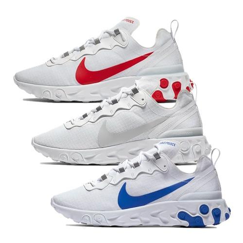Nike React Element 55 SE &#8211; Red / White / Blue &#8211; AVAILABLE NOW