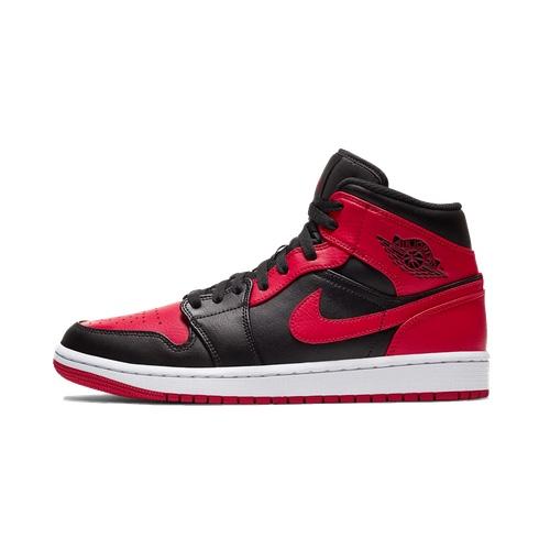 Nike Air Jordan 1 Mid &#8211; BRED &#8211; AVAILABLE NOW