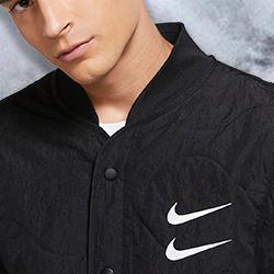 Shop Now: Nike Sportswear Swoosh Quilted Jacket