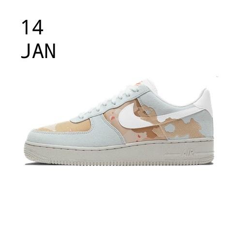 NIKE AIR FORCE 1 07 LX &#8211; DESERT CAMO &#8211; AVAILABLE NOW