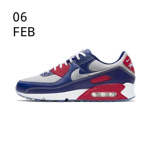 NIKE AIR MAX 90 PIRATE RADIO – NAVY RED – AVAILABLE NOW