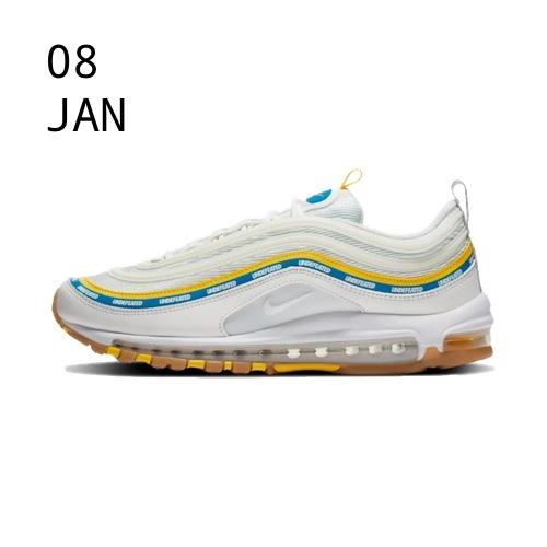 NIKE AIR MAX 97 X UNDEFEATED &#8211; SAIL &#8211; AVAILABLE NOW