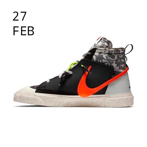 Nike x READYMADE Blazer Mid &#8211; Black &#8211; AVAILABLE NOW