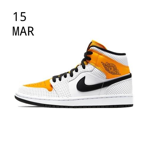 NIKE WMNS AIR JORDAN 1 MID – LASER ORANGE – AVAILABLE NOW