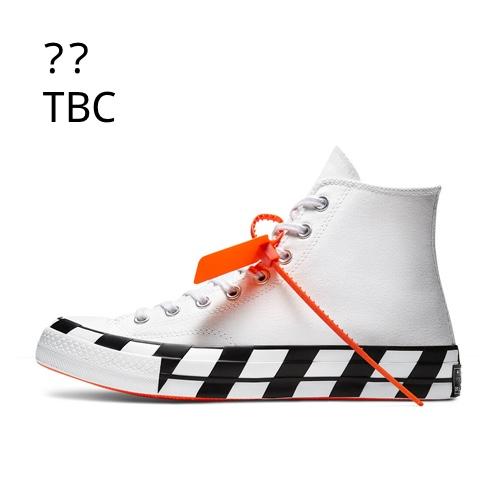 CONVERSE X OFF-WHITE CHUCK TAYLOR 70S HI – AVAILABLE NOW