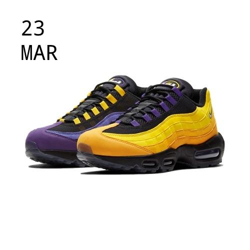 NIKE X LEBRON LAKERS AIR MAX 95 &#8211; HOME TEAM &#8211; AVAILABLE NOW
