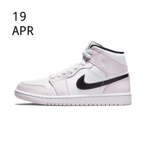 NIKE WMNS AIR JORDAN 1 &#8211; BARELY ROSE &#8211; AVAILABLE NOW
