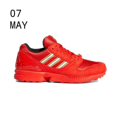 ADIDAS X LEGO ZX 8000 &#8211; RED &#8211; AVAILABLE NOW
