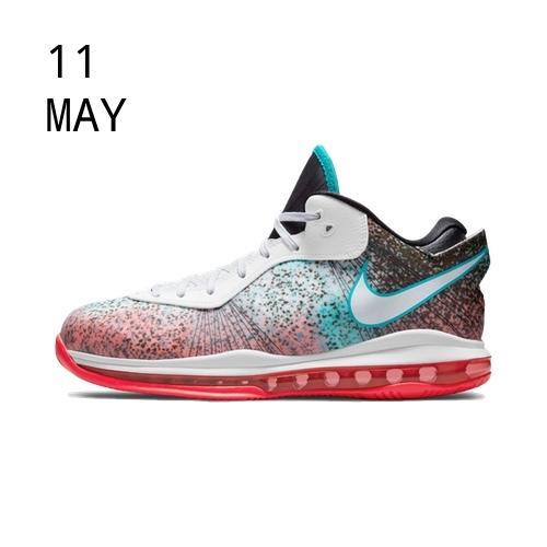 NIKE LEBRON VIII V2 LOW QS &#8211; Miami Nights &#8211; AVAILABLE NOW