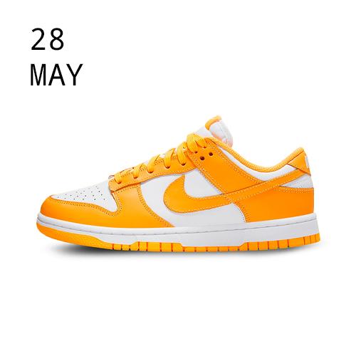 NIKE DUNK LOW LASER ORANGE &#8211; AVAILABLE NOW