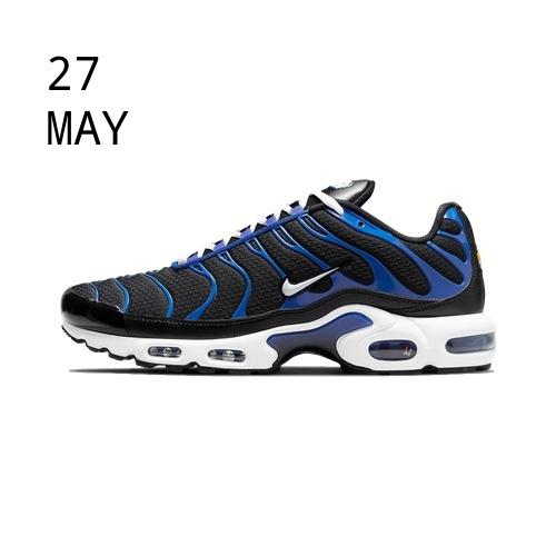 NIKE AIR MAX PLUS &#8211; BLACK ROYAL &#8211; AVAILABLE NOW