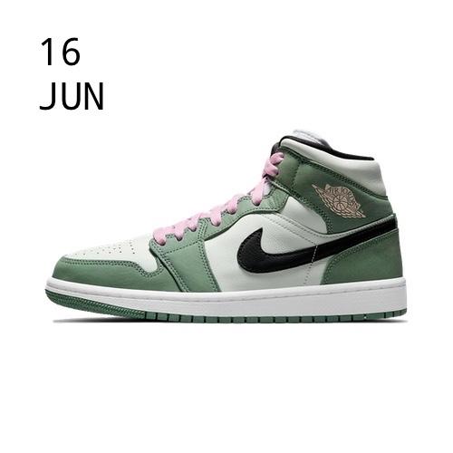 NIKE AIR JORDAN 1 MID DUTCH GREEN – AVAILABLE NOW