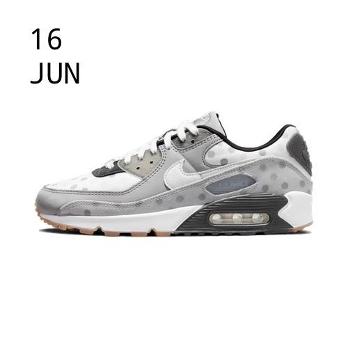 NIKE AIR MAX 90 WHITE POLKA &#8211; AVAILABLE NOW
