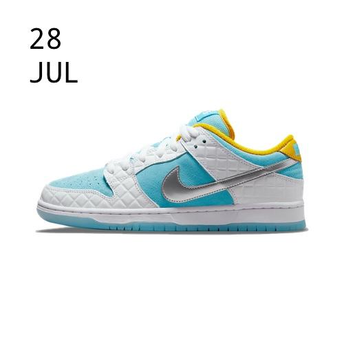 Nike x FTC SB Dunk Low Lagoon Pulse &#8211; AVAILABLE NOW