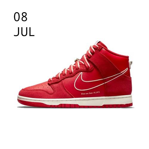 Nike Dunk High First Use Uni Red &#8211; AVAILABLE NOW