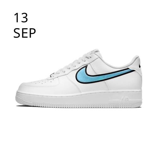 Nike Air Force 1 Iridescent Swoosh &#8211; AVAILABLE NOW