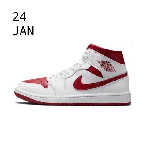 NIKE AIR JORDAN 1 MID REVERSE CHICAGO &#8211; available now