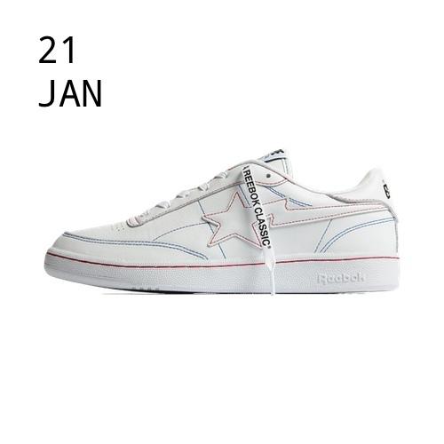 REEBOK X BAPE CLUB C 85 – AVAILABLE NOW