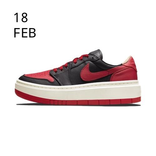 Nike Air Jordan 1 Low Elevate Bred &#8211; AVAILABLE NOW