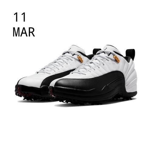 Nike Air Jordan 12 Low Golf TAXI &#8211; AVAILABLE NOW