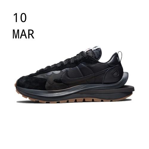 Nike x Sacai VAPORWAFFLE BLACK &#038; OFF NOIR &#8211; AVAILABLE NOW
