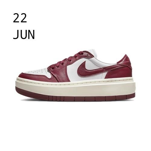 NIKE AIR JORDAN 1 LOW ELEVATE DARK BEETROOT – AVAILABLE NOW