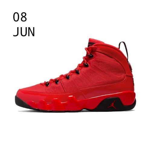 NIKE AIR JORDAN 9 CHILE RED &#8211; AVAILABLE NOW