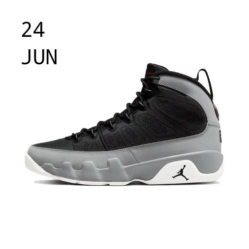 Nike  AIR JORDAN 9 RETRO PARTICLE GREY &#8211; AVAILABLE NOW