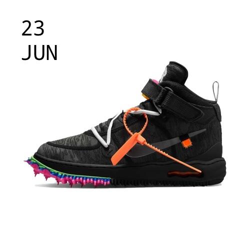 Nike x Off-White Air Force 1 Mid Black – Available now