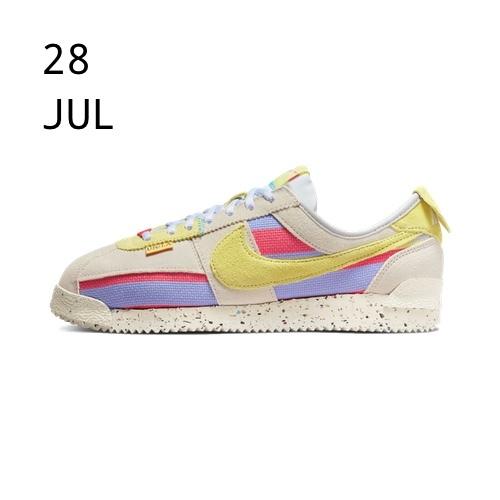 Nike x Union Cortez Lemon Frost – available now