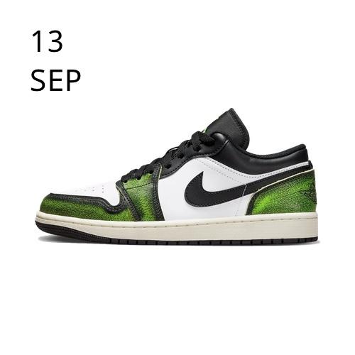 Nike air Jordan 1 Low Wear Away Electric Green &#8211; AVAILABLE NOW