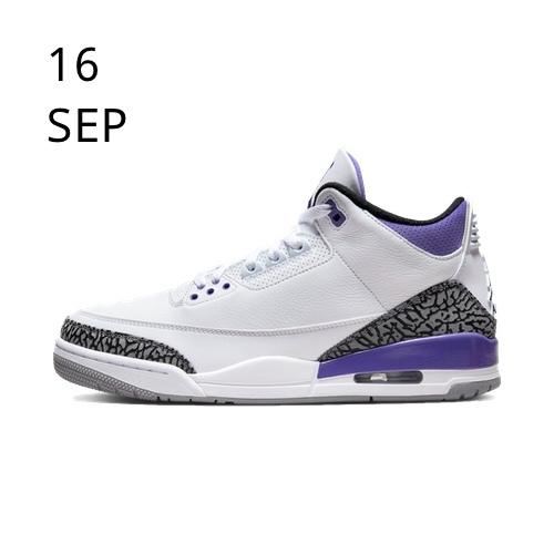 Nike Air Jordan 3 Dark Iris &#8211; AVAILABLE NOW