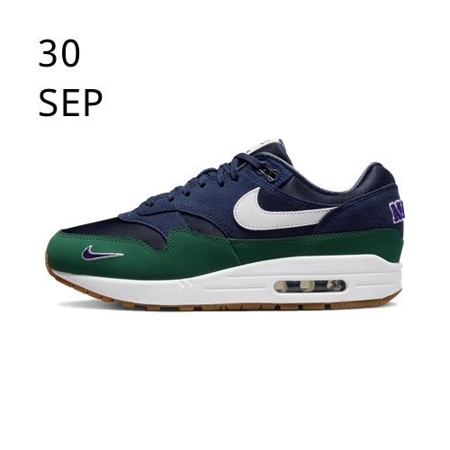 Nike Air Max 1 QS Gorge Green &#8211; AVAILABLE NOW