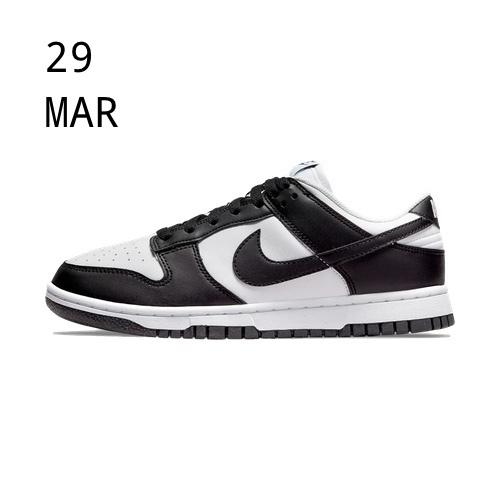 NIKE DUNK LOW PANDA NEXT NATURE – available now