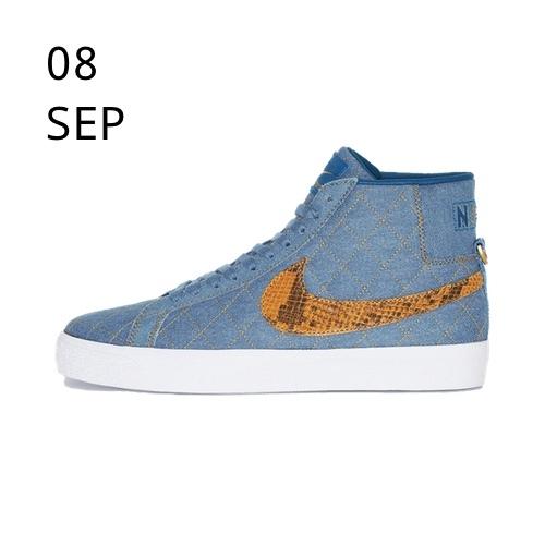 Nike x Supreme Blazer Mid Industrial Blue &#8211; AVAILABLE NOW