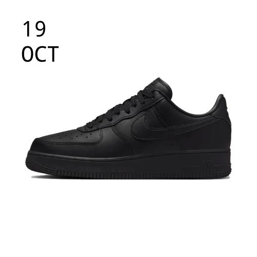 Nike Air Force 1 07 Fresh Black – Available Now